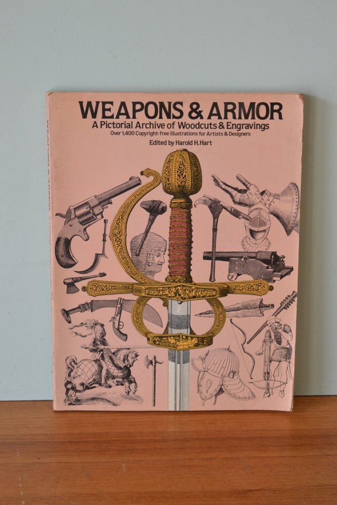 Weapons & Armor by Harold H Hart soft cover 1978