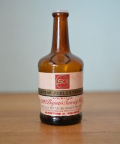 Vintage Qantas Jubilee Vintage bottle  1920s Tawny port :Empty PLT2