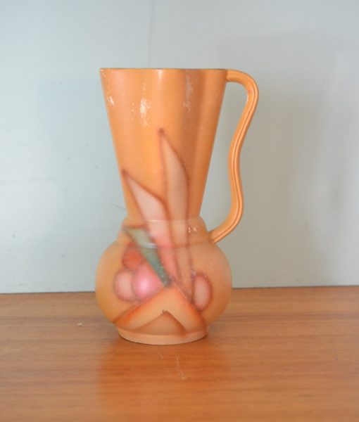 Antique Art deco ceramic vase Made in England jug vintage Crete