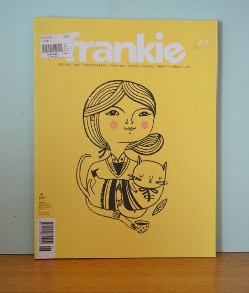Frankie Magazine Issue 56 Nov/Dec 2013 comes with poster