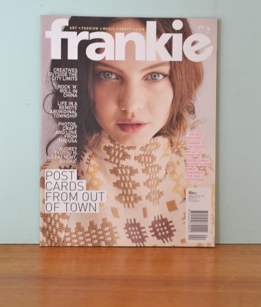 Frankie Magazine Issue 30 July/Aug comes with the poster