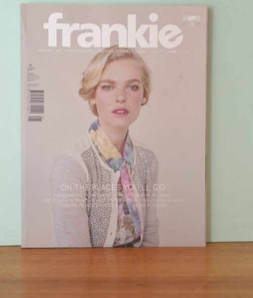 Frankie Magazine Issue 49 Sept/Oct 2012 comes with the poster