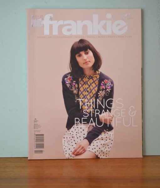 Frankie Magazine Issue 46 Mar/Apr 2012 comes with the poster