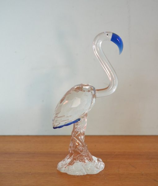 Vintage  swarovski flamingo figurines statue 1960s