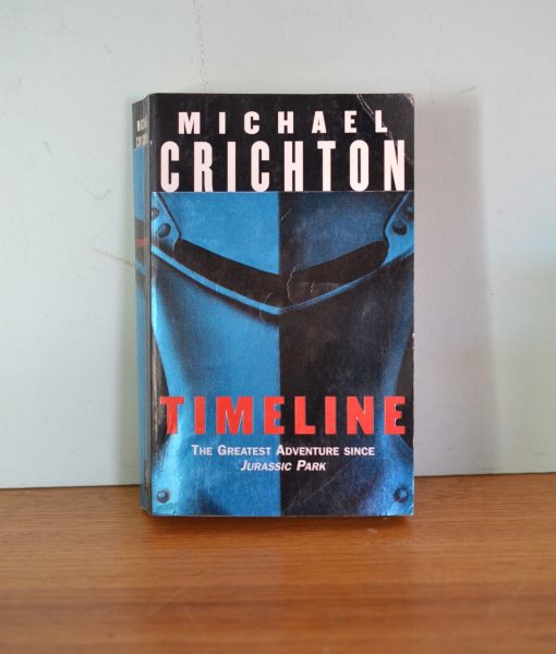 Vintage book Timeline Michael Crichton paper back 1999