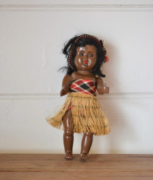 Vintage Retro Fiji doll kitsch tribal doll