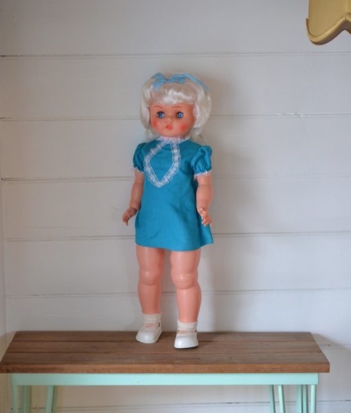Vintage Evergreen Lucy  27 inch doll mid century 1960s original box