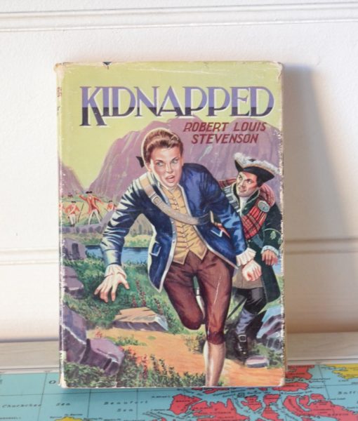 Vintage book Kidnapped Robert Louis Stevenson  Dean & Sons 1960s