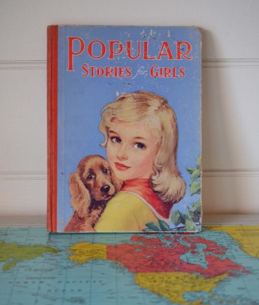Vintage book popular stories for girls Birn Brothers LTD 1950s