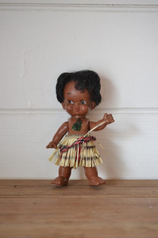 Vintage Retro Maori doll NZ tiki kitsch  tribal
