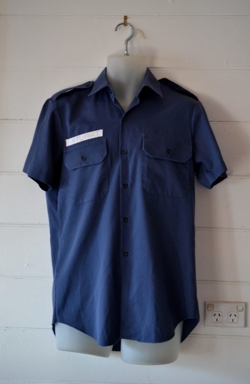 Vintage  Mens Navy shirt Australia size S