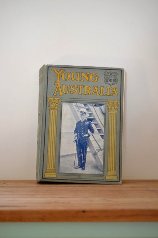 Vintage hardcover childrens Book Young Australia Illustrated Annual 32nd Ed 1920s