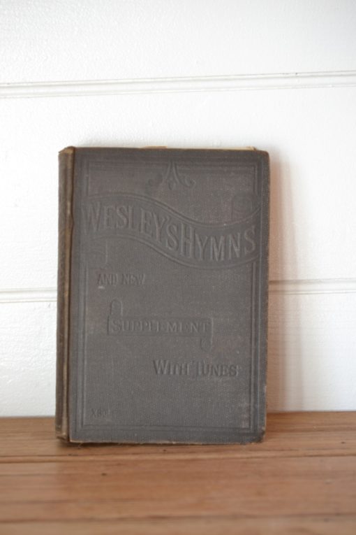 Vintage book  Wesley's Hymns Methodists a collection of Hymns 1877