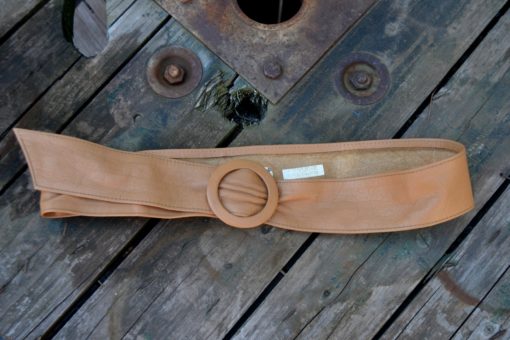 Vintage tan leather belt size 30 West Germany