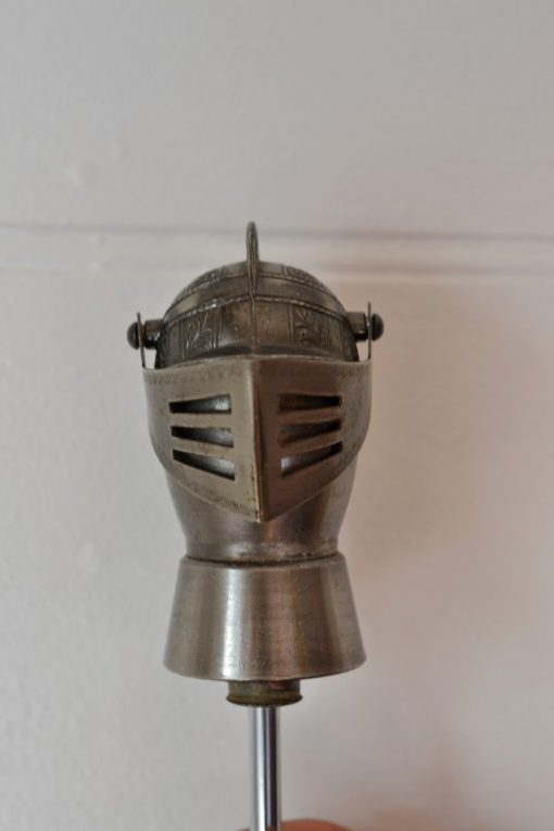 vintage medieval armor alcohol decanter