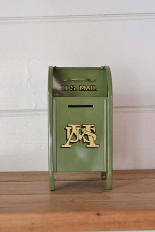 Vintage style  U.S mail metal money box 1997 Toy Collector club