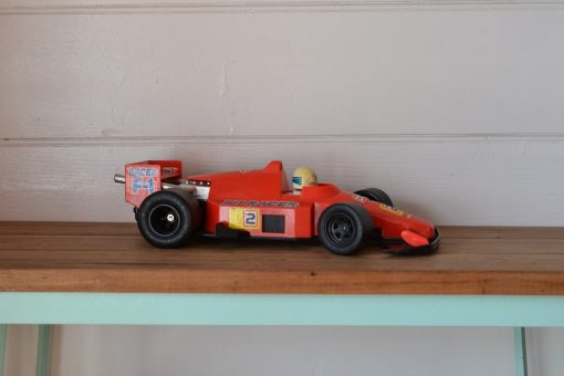 Vintage Playwell Formula 1 F1 Ferrari Racer battery operated car