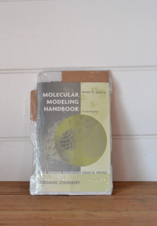 Vintage Melecular Modeling Handbook and model Kit James W Zubrick
