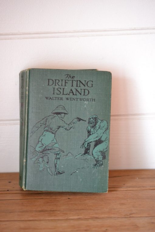 Vintage book The Drifting island or The slave hunters of the Congo
