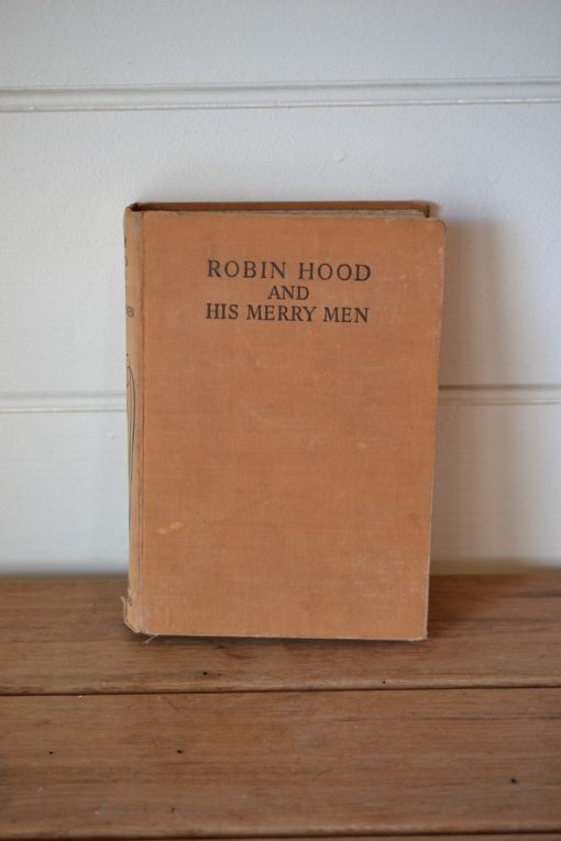 Vintage book Robin hood and his merry men Charles Herber 1940s