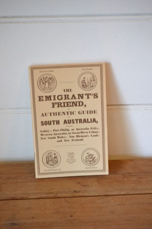 Vintage book The Emigrant's Friend Authentic Guide SA 1848 reprinted 1974