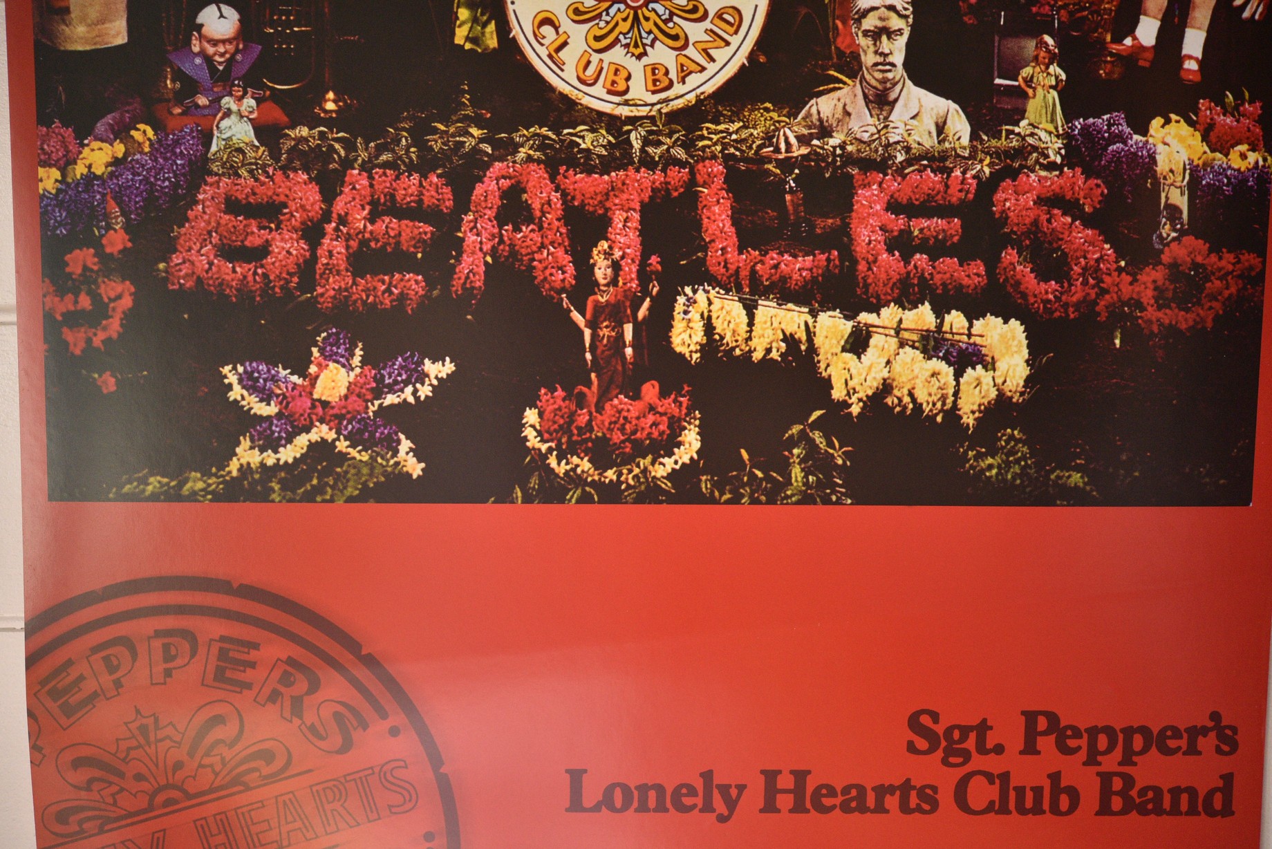 THE BEATLES SERGEANT PEPPERS LONELY HEARTS CLUB BAND POSTER 91.5cm x 61cm LP0905 