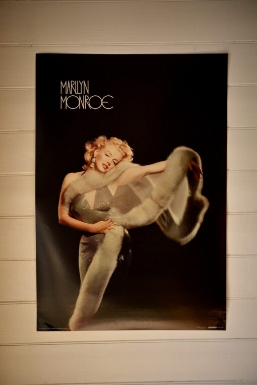 Vintage poster Marilyn Monroe poster 1986 Germany Scandecor Rare