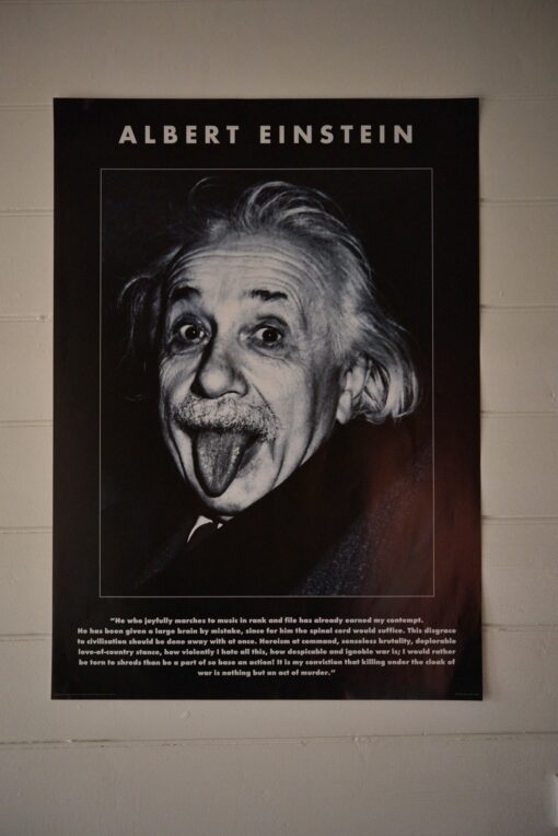 Vintage poster Albert Einstein 2003 Pyramid posters U.K