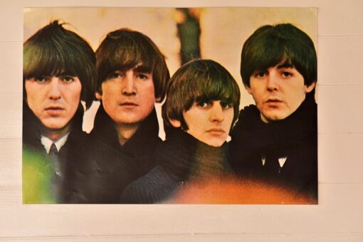 Music Poster The Beatles GB eye   2003 UK printing  ENGLAND LP 0853