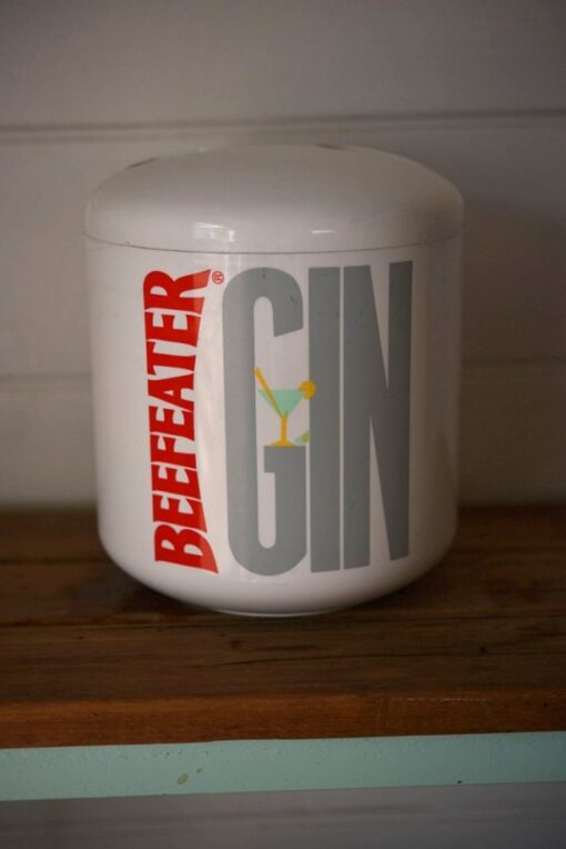 Vintage Beefeater Gin ice bucket Made in England