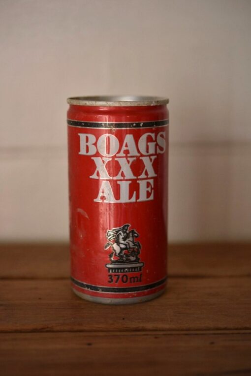 Vintage Boags xxx Ale beer can Tasmania unopened -empty can