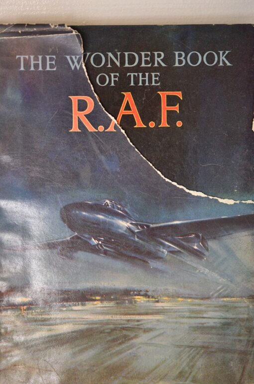 Vintage book The Wonder book of the R.A.F 6th Ed