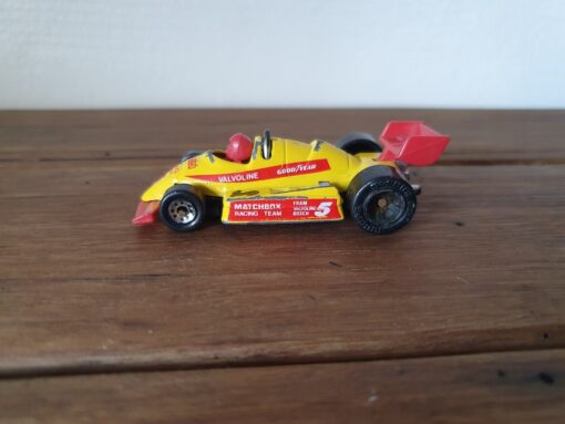 Vintage Die cast Matchbox Mattel 1984  F1 formula car Valvoline