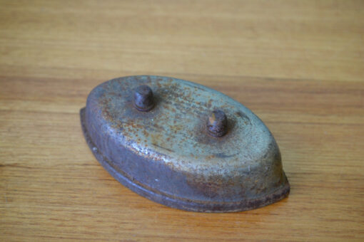 Antique Clothing Iron Sad iron 12 June 1911? Landere Frar & Clark cast iron OT1A