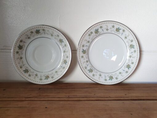 Vintage Noritake Springtime fine china saucer & plate DPLW