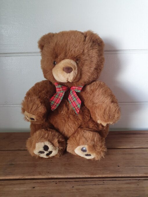 Vintage 1990's Kormico teddy bear toy  30 cm H