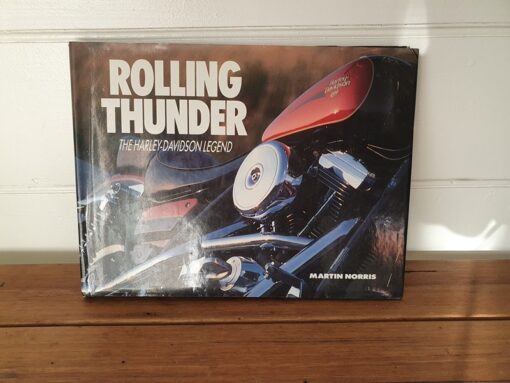 Vintage  Rolling thunder Harley Davidson by Martin Norris Put4