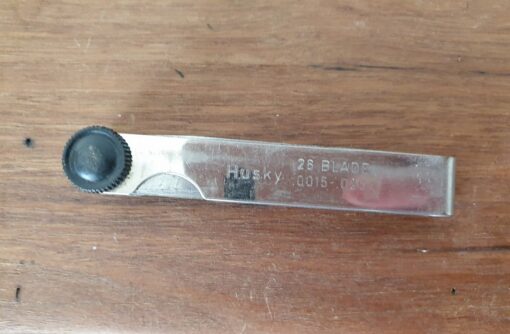 Vintage husky 26 blade tool feeler gauge-measures 0.015-0.025 bakelite knob Put4