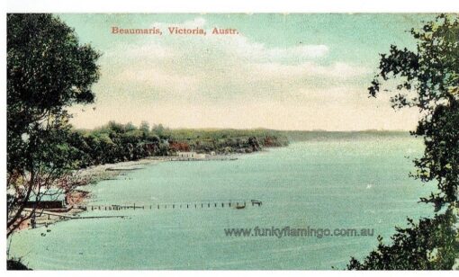 Beaumaris postcard front watermarked