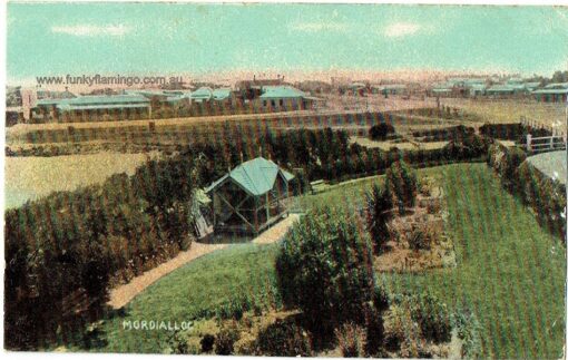 mordialloc coloured postcard front watermarked