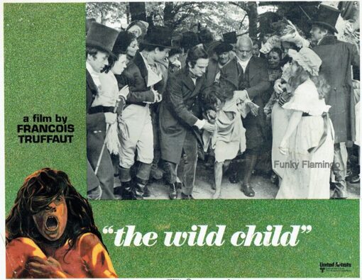 Vintage Lobby Card  The Wild child by francois truffaut lotA
