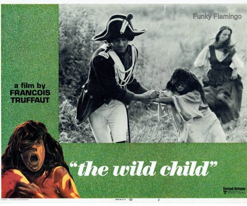Vintage Lobby Card  The Wild child by Francois Truffaut lotb